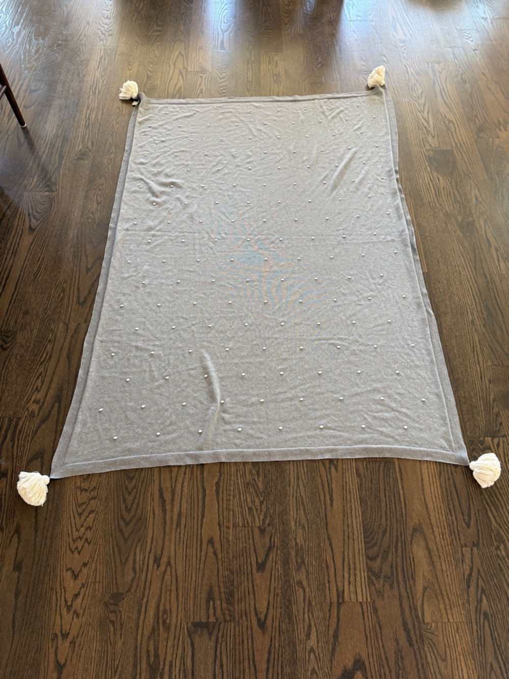 Polka Dot Nursery Blanket